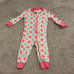 Baby Floral Pajamas (Size 18M)
